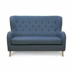 King 2 Pers. Sofa, Petrolfarvet