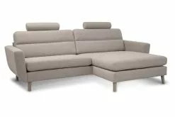 Arizona 3 Pers. Med Chaiselong, Gråbeige (Vendbar)