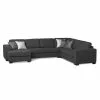 Kristin U-formet Hjørnesofa, Antracit (Vendbar) -Sofaer Butik 25237