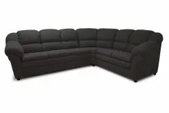 Chalton Hjørnesofa, Sort (Vendbar)