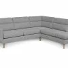 Arizona Hjørnesofa, Grå (Højrevendt) -Sofaer Butik 25847