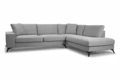 Monza Open-end Sofa, Lysegrå (Højrevendt)