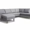 Barcelona U-formet Hjørnesofa, Grå (Højrevendt) -Sofaer Butik 26186