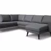 Boston U-formet Hjørnesofa, Antracit (Venstrevendt) -Sofaer Butik 26345