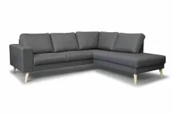 New York Open-end Hjørnesofa, Antracit (Højrevendt)