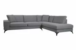 Monza Open-end Sofa, Grå (Højrevendt)