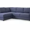 Monta Hjørne- Og Sovesofa, Blå (Venstrevendt) 2 Monta Hjørne- Og Sovesofa, Blå (Venstrevendt) -Sofaer Butik 27074