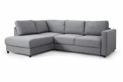 Monta Hjørne- Og Sovesofa, Grå (Venstrevendt)
