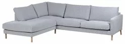 Sabia Sofa M. Open-end, Lysegrå (Venstrevendt)
