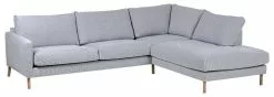 Sabia Sofa M. Open-end, Lysegrå (Højrevendt)