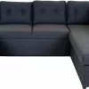 Volanta Sovesofa M. Chaiselong, Antracit (Højrevendt) -Sofaer Butik 37775