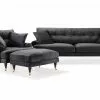 Andrew Sofagruppe (3 Pers. Sofa, Lænestol Og Puf), Mørkegrå Velour 2 Andrew Sofagruppe (3 Pers. Sofa, Lænestol Og Puf), Mørkegrå Velour -Sofaer Butik 90001006426