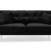 Andrew 2 Pers. Sofa, Sort Velour 2 Andrew 2 Pers. Sofa, Sort Velour -Sofaer Butik 90001006462