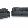 Zupran Sofagruppe (3 Pers. Sofa Og Lænestol), Grå -Sofaer Butik 90001060992