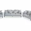 Wanberg Sofagruppe (2 Pers. Sofa, 3 Pers. Sofa Og Lænestol), Grå -Sofaer Butik 90001060998