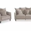 Wanberg Sofagruppe (2 Pers. Sofa Og Lænestol), Beige Velour