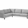 Trend Lyx Hjørnesofa, Lysegrå (Højrevendt) -Sofaer Butik 90001165696