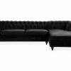 Callahan Hjørnesofa, Sort -Sofaer Butik 90001186296