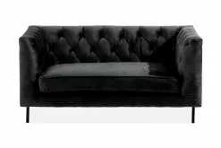 Anawalt 2 Pers. Sofa, Sort