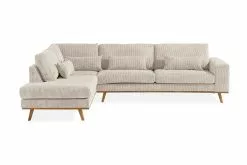 Copenhagen 2,5 Pers. Sofa M. Open-end, Beige (Venstrevendt)
