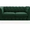 Shantay 2 Pers. Sofa, Grøn Velour