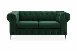 Shantay 2 Pers. Sofa, Grøn Velour