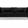 Richie 3 Pers. Sofa, Grå Fløjl -Sofaer Butik 90001209060