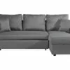 Forsed Sofa M. Chaiselong, Mørkegrå (Højrevendt) -Sofaer Butik 90001322732