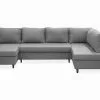 Garland U-sovesofa, Lysegrå (Højrevendt) 2 Garland U-sovesofa, Lysegrå (Højrevendt) -Sofaer Butik 90001324393