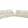 Howard Lyx Sofagruppe (4 Pers + 3 Pers. Sofa), Beige -Sofaer Butik 9000134337
