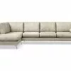 Ocean Lyx 4 Pers. Sofa M. Chaiselong, Beige Læderlook (Venstrevendt) 2 Ocean Lyx 4 Pers. Sofa M. Chaiselong, Beige Læderlook (Venstrevendt) -Sofaer Butik 90001380250
