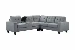 Zungoge Hjørnesofa, Grå