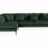 Menard Sofa M. Chaiselong, Grøn (Venstrevendt) -Sofaer Butik 90001491894