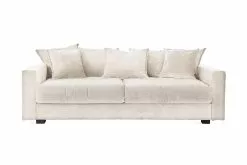 Natick 3 Pers. Sofa, Beige Velour