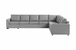 Crazy Hjørnesofa Xxl, Lysegrå (Venstrevendt)