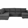 Memphis U-sofa, Mørkegrå (Venstrevendt) -Sofaer Butik 9000506626