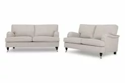 Howard Classic Sofagruppe (3 Pers. Og 2 Pers. Sofa), Beige