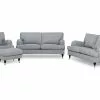 Howard Classic Sofagruppe (3 Pers. Sofa + 2 Pers. Sofa + Lænestol Og Puf), Grå 2 Howard Classic Sofagruppe (3 Pers. Sofa + 2 Pers. Sofa + Lænestol Og Puf), Grå -Sofaer Butik 9000535430
