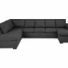 Crazy U-sofa Xxl, Mørkegrå (Venstrevendt) -Sofaer Butik 9000545502