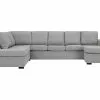 Crazy U-sofa Xxl, Lysegrå (Venstrevendt) -Sofaer Butik 9000545503