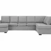 Crazy U-sofa Xl, Lysegrå (Højrevendt) -Sofaer Butik 9000545509