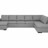 Boss U-sofa Xl M. Chaiselong, Lysegrå (Højrevendt) -Sofaer Butik 9000547550