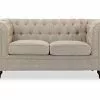 Chesterfield Lyx 2 Pers. Sofa, Beige -Sofaer Butik 9000556726 1