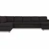 Crazy U-sofa Xl M. Chaiselong, Antracit (Venstrevendt) -Sofaer Butik 9000562739 1
