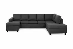 Crazy U-sofa Xl, Antracit (Venstrevendt)