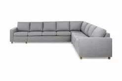 Crazy Hjørnesofa Xxl, Lysegrå (Venstrevendt)