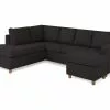 Crazy U-sofa M. Chaiselong, Antracit (Venstrevendt) -Sofaer Butik 9000563037