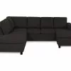 Crazy U-sofa M. Chaiselong, Antracit (Venstrevendt) -Sofaer Butik 9000563259