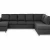 Crazy U-sofa Xl, Mørkegrå (Højrevendt) -Sofaer Butik 9000563274