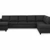 Crazy U-sofa Xl M. Chaiselong, Antracit (Højrevendt) -Sofaer Butik 9000578765